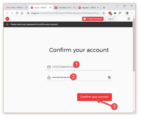 mega.nz register